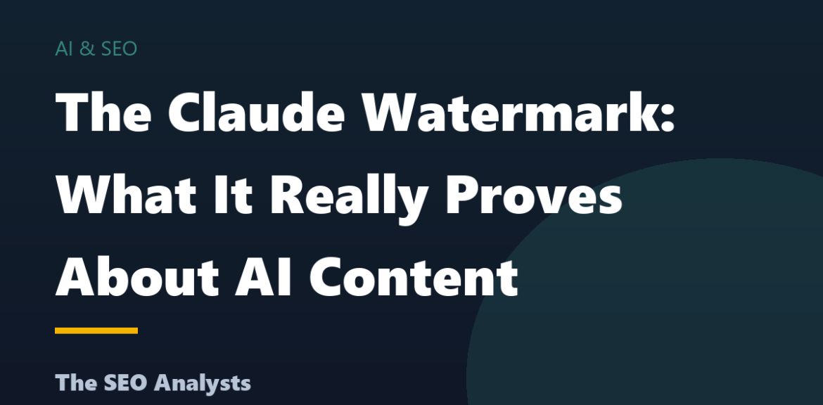 The Claude Watermark: What It Really Proves